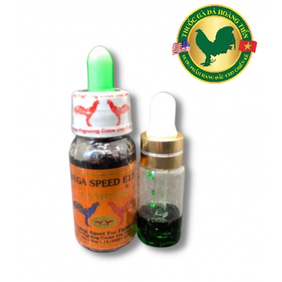 MEGA SPEED E15 Lọ 1ml - Nhỏ trước khi đá Thái Lan tăng bo đá, lì đòn, tăng độ tải cựa gà đá
