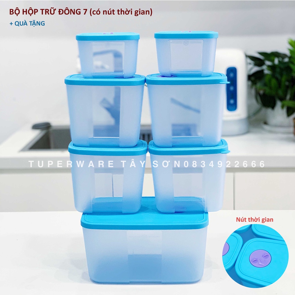 Bộ hộp trữ đông và mát Blue Ocean - Tupperware