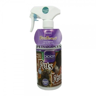 Xịt Khử Mùi Diệt Khuẩn Cho Chó Mèo Bioion Pet 500ml
