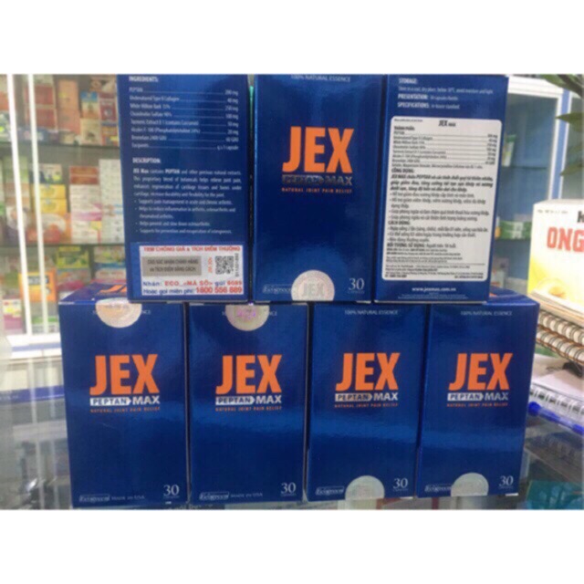 ✅ Chính hãng ( còn tem tích điểm ) Jex max lọ 30 viên | BigBuy360 - bigbuy360.vn
