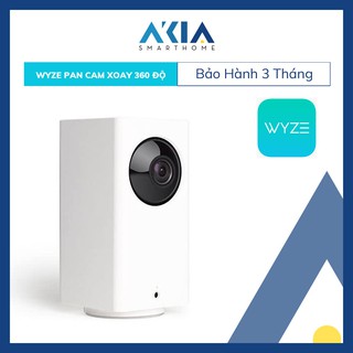 Camera Wyze Pan Cam Độ Phân Giải Full HD 1080p Xoay 360 Độ Hỗ Trợ Google Asistant & Alexa