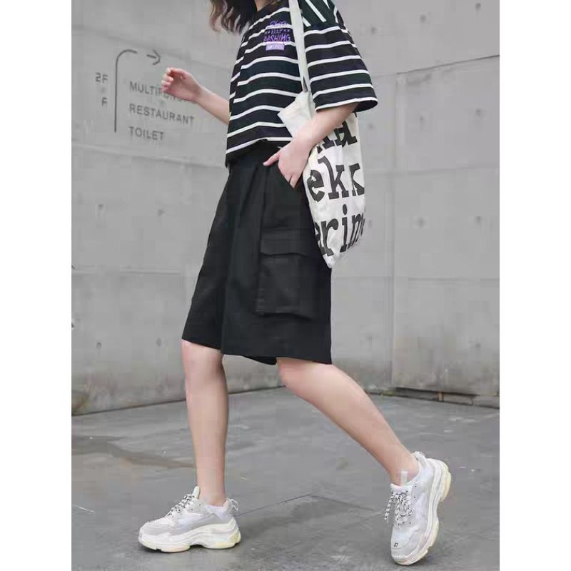 Quần SHORTKAKI túi hộp basic thời trang BIGSIZE giúp nàng mũm mĩm thêm xinh | BigBuy360 - bigbuy360.vn