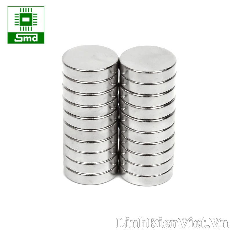 Bộ 3 viên nam châm đất hiếm 10x3mm