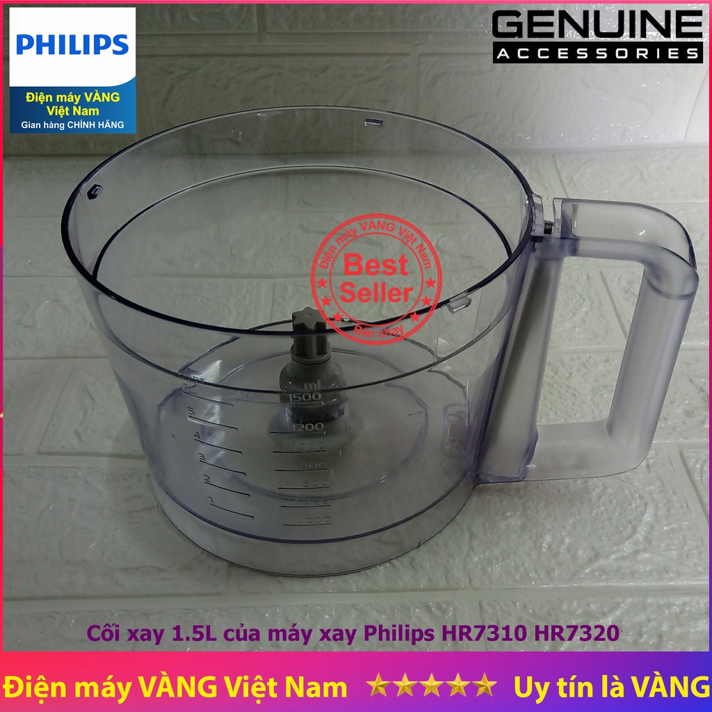 Phụ kiện thay thế máy xay Philips HR7310 HR7320 - Ly xay 1.5L