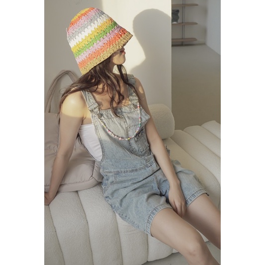 Yếm jeans nữ YA106 YA112 YA113 LOLLIE STUDIO dáng quần
