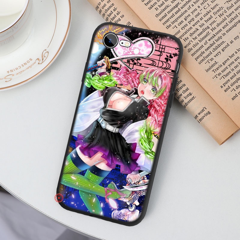 Ốp Điện Thoại Hình Demon Slayer Kimetsu no Yaiba Cho iPhone SE XR 5 5S 6 6S 7 8 11 Pro Max Plus XN10