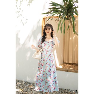 Ceci Cela - Đầm Hoa Dáng Ôm Vanity