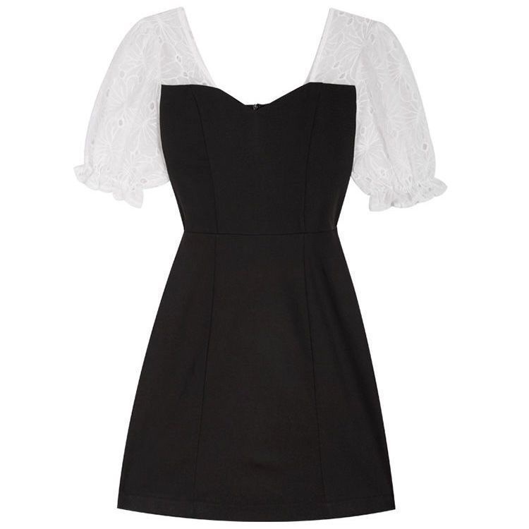 Đầm Phối Ren Plus Size Thời Trang Mùa Hè Dành Cho Nữ