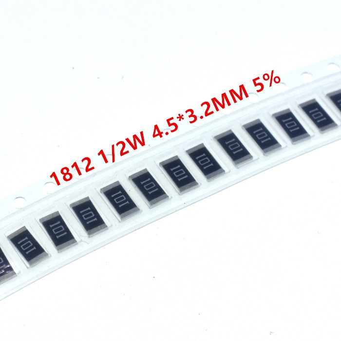 Set 50 Chip Điện Trở 1210 1812 2010 2512 Smd 3k 3.3k 3.6k 3.9k 4.3k 4.7k 5.1k 5.6k 6.2k 6.8k 7.5k 8.2k Ohm 5% | BigBuy360 - bigbuy360.vn