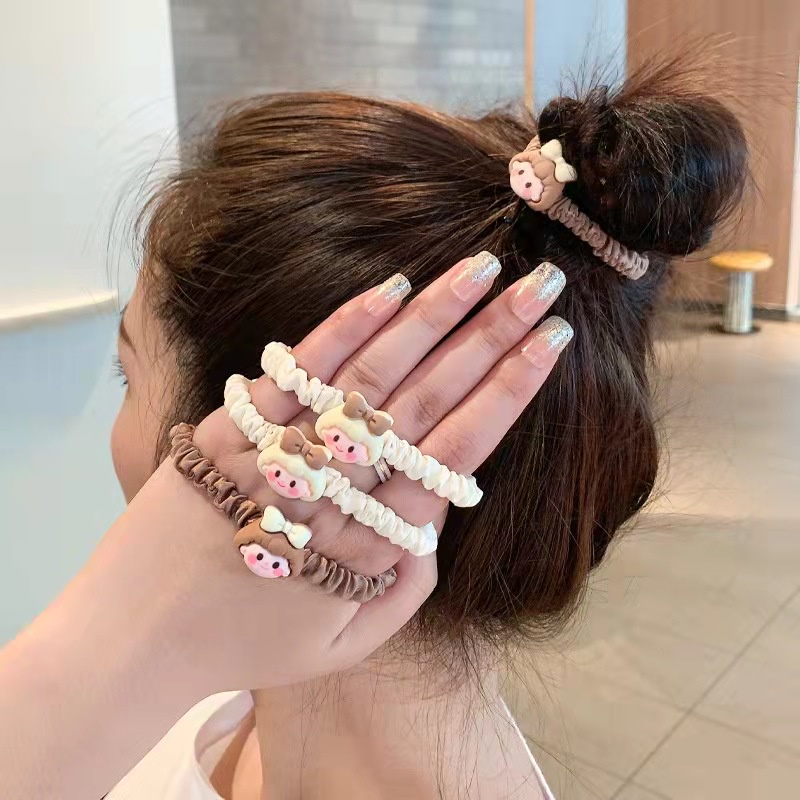 Dây Buộc Tóc Hình Gấu Xinh Xắn Thời Trang Dành Cho Nữ