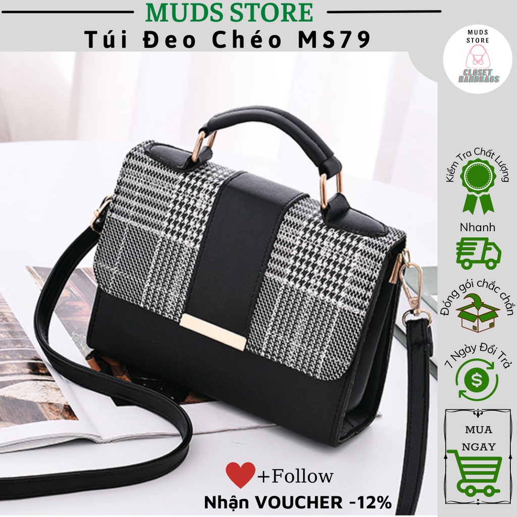 Túi Xách Nữ Đẹp Cao Cấp , Túi Xách Nữ Công Sở Đeo Chéo - MS79