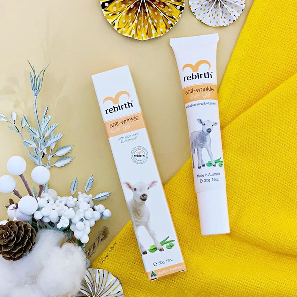 Gel dưỡng chống nhăn, chống thăm quầng mắt giàu Vitamin E Rebirth - 30ml - Úc | BigBuy360 - bigbuy360.vn