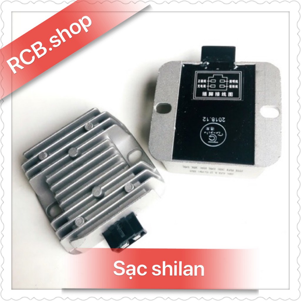 Sạc độ xe máy Shilan chính hãng.Cắm như zin,không cần chế.