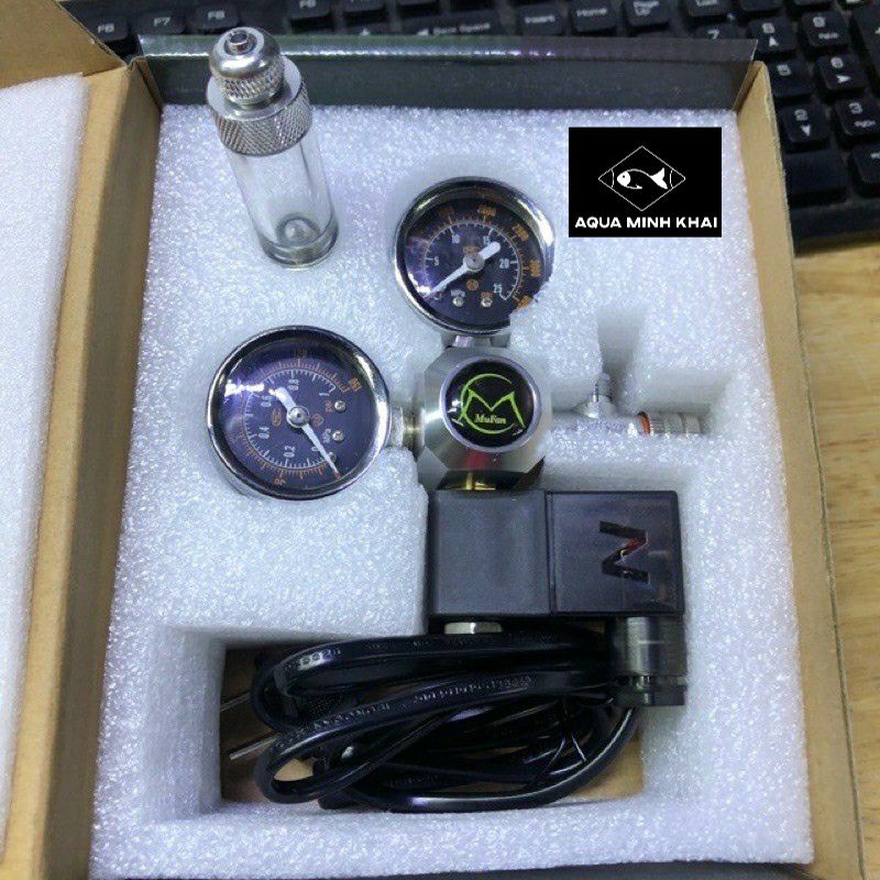 VAN ĐIỆN TINH CHỈNH CO2 MUFAN BỂ THUỶ SINH