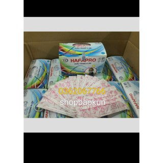 Khẩu trang y tế 4 lớp kitty Hafapro ( 1 hộp / 50 cái )