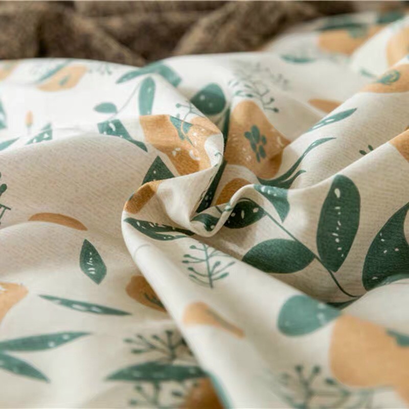 Bộ Chăn Ga Cotton Nhập Khẩu , Hàng Đẹp , mát , mịn