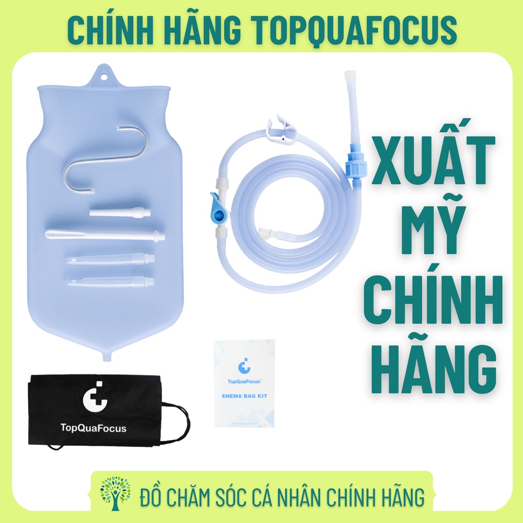Túi thụt tháo đại tràng, thải độc cà phê, thải độc đại tràng TopQuaFocus TOP2