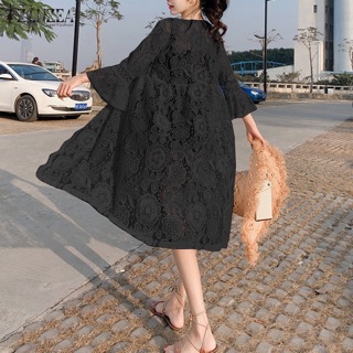 Áo khoác ren tiểu thư đi biển