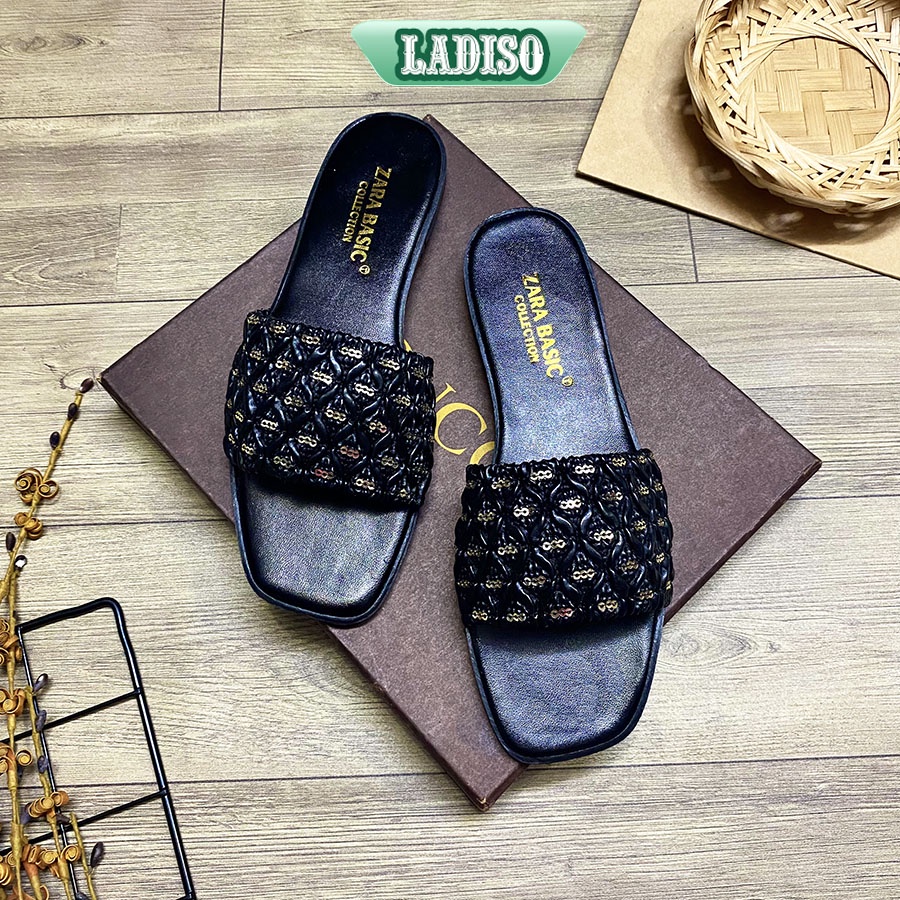 Dép nữ quai ngang sang trọng quý phái mẫu mới cực xinh LADISO TT362