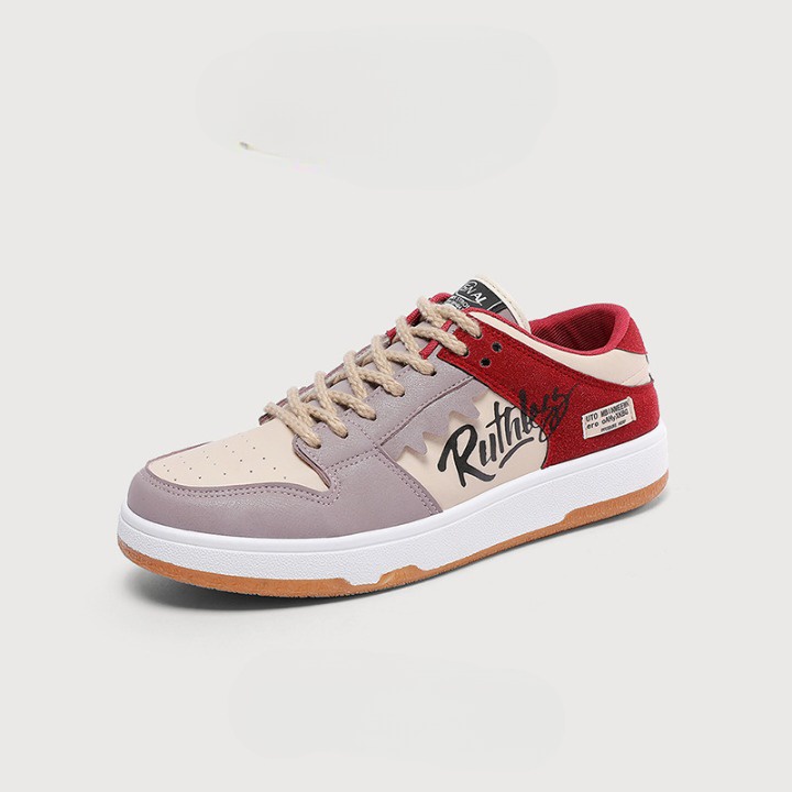 Giày nam sneaker thể thao phối da lộn Ruthless phong cách đường phố thời trang ulzzang Hàn Quốc TH-98