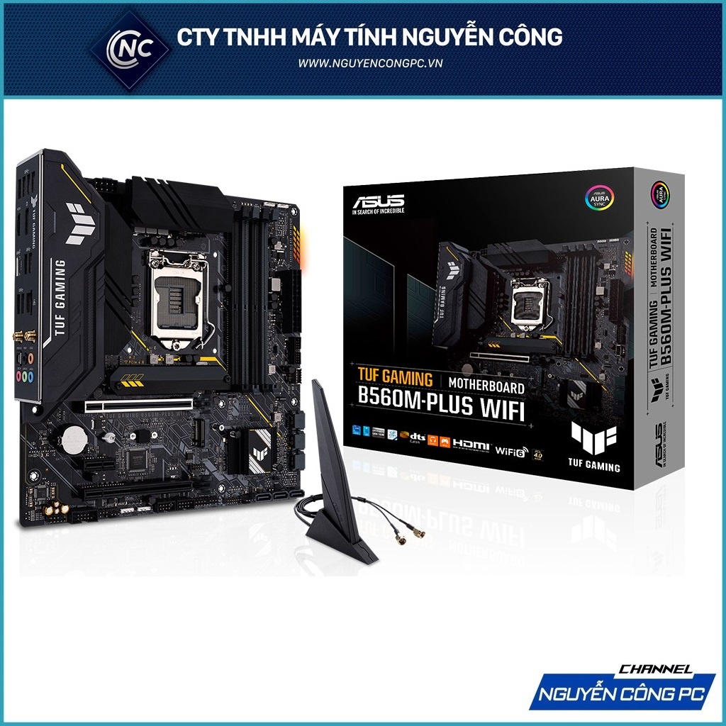 Bo Mạch Chủ Asus TUF Gaming B560M-Plus Wifi