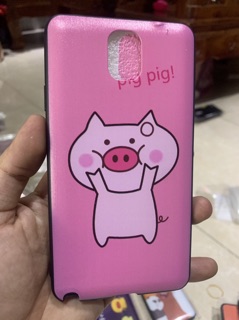 Ốp Samsung Note3 viền dẻo hình kute