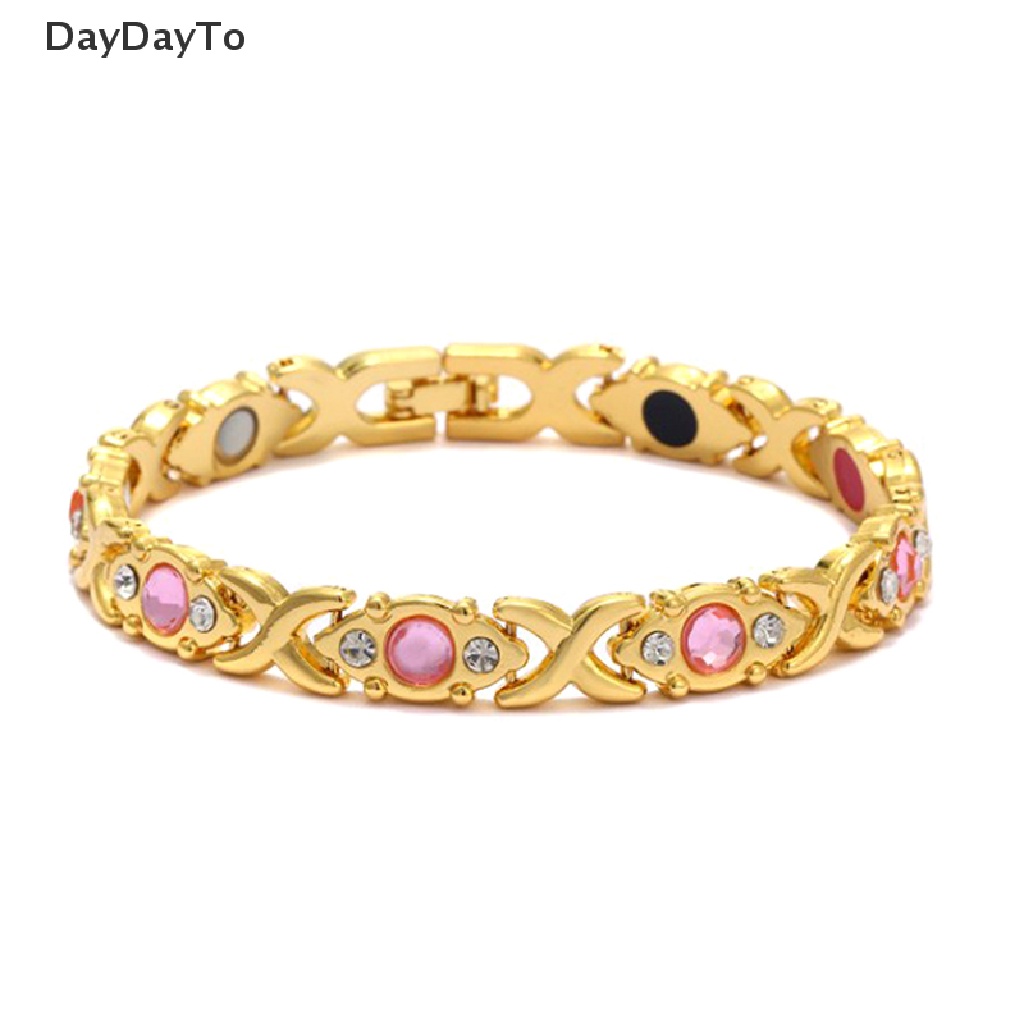 Vòng Tay Chuỗi Hạt Nam Châm Năng Lượng Tốt Cho Sức Khỏe Thời Trang Cho Nữ