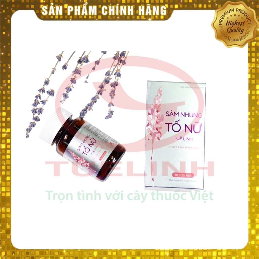 Sâm nhung tố nữ Tuệ Linh- [Chính Hãng Tuệ Linh] - Bổ sung nội tiết, cải thiện sinh lý nữ-Tuệ Linh