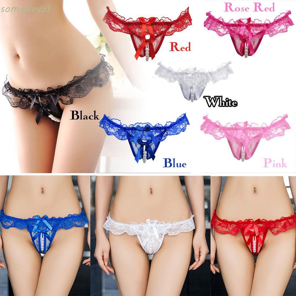 Quần Lót Ren Lọt Khe Gợi Cảm Nữ Tính 1 Cái