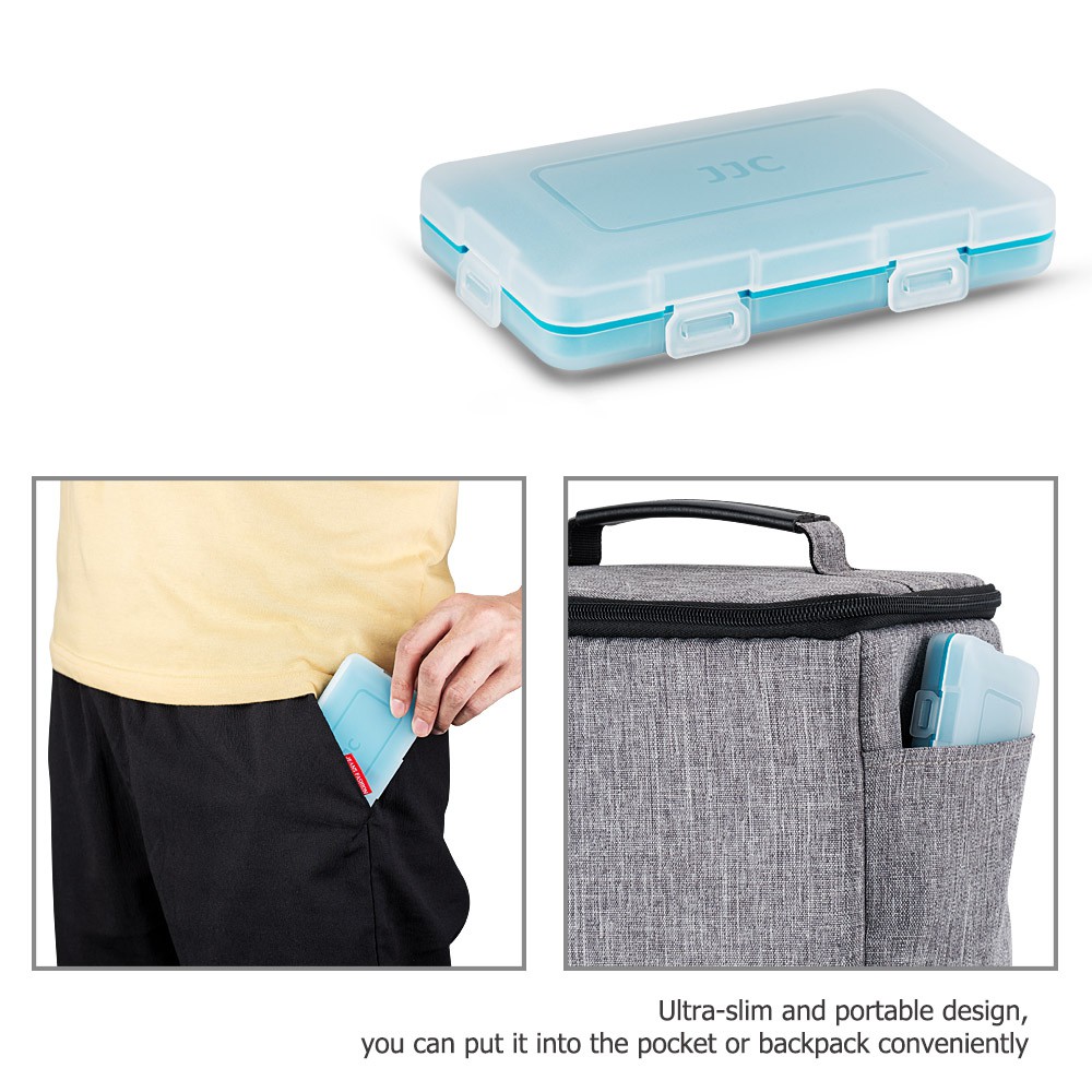 Hộp Đựng Pin Jjc 14500 8 AA Hoặc 14500 Bảo Vệ Pin Chống Bụi Chống Thấm Nước | BigBuy360 - bigbuy360.vn