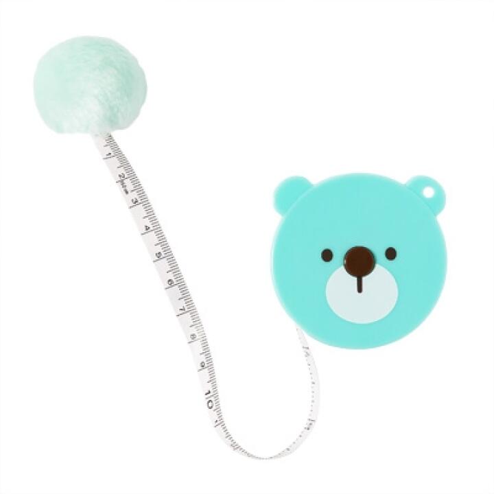 Thước Dây ARTBOX Hàn Quốc Hình Gấu Màu Xanh Mint Cute 1.5M