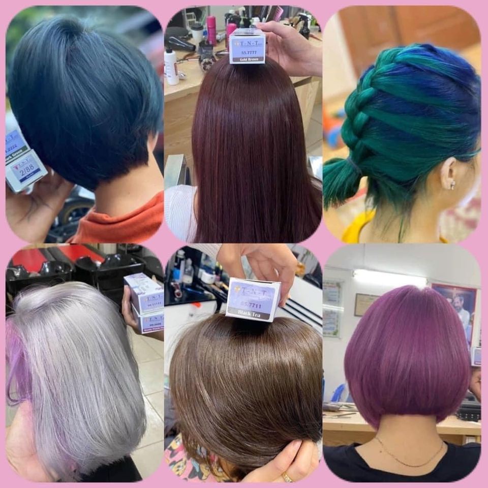 Thuốc nhuộm tóc TNT plus, Màu nhuộm TNT plus trực tiếp, Thuốc nhuộm tóc màu thời trang chính hãng