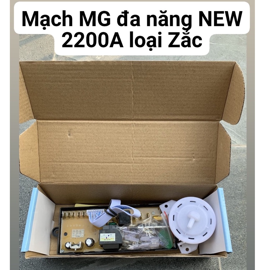 Bo mạch máy giặt đa năng Model:New 2200 4 Chế Độ Giặt Loại Zắc;Loại Dây