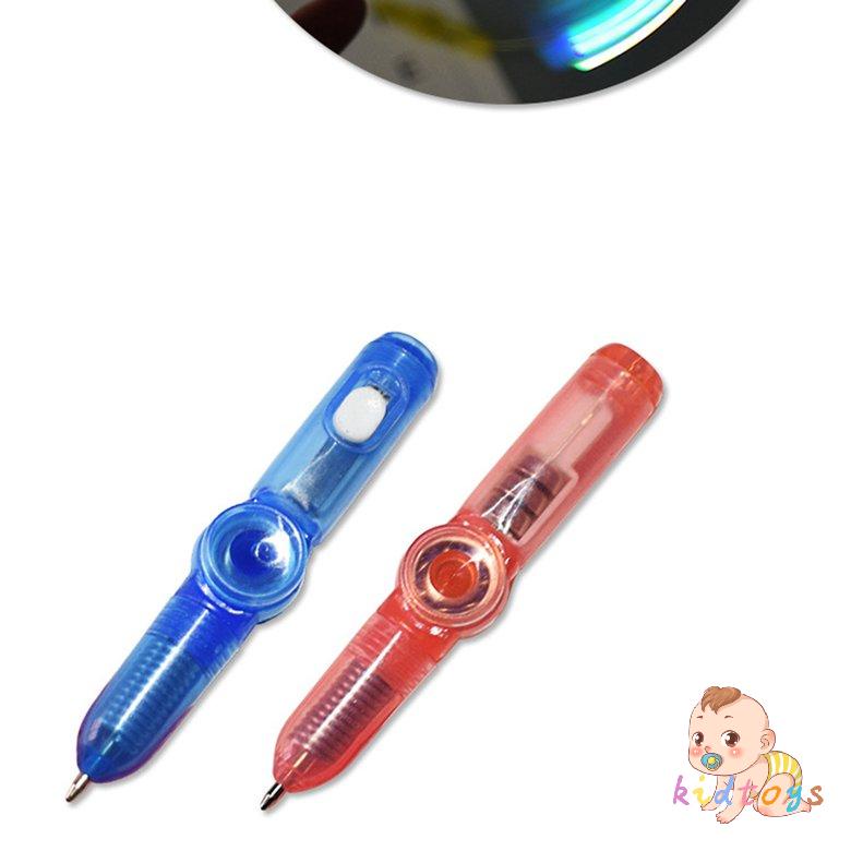 Bút Con Quay Đồ Chơi Spinner Có Đèn Led Đa Năng Giúp Giảm Căng Thẳng
