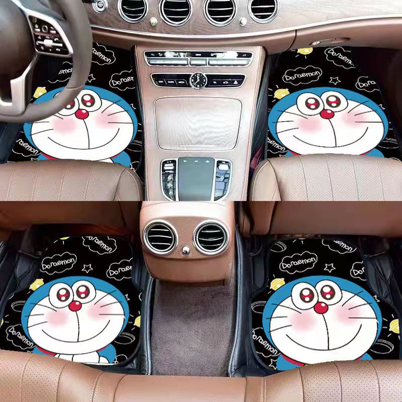 Mới Thảm Lót Sàn Xe Hơi Họa Tiết Hoạt Hình Trang Trí Nội Thất Xe Hơi Toyota Honda