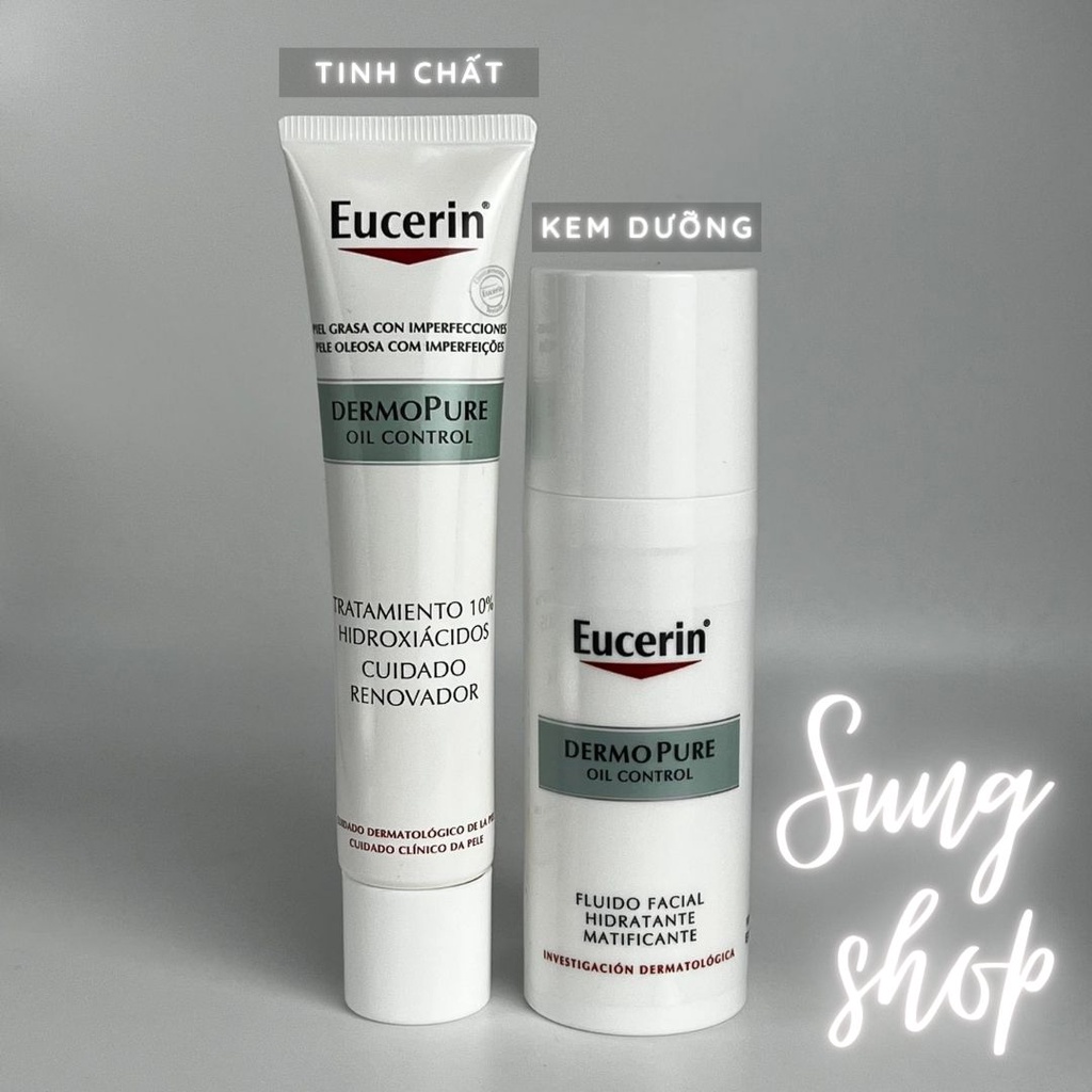 [Mã 44FMCGSALE1 giảm 10% đơn 250K] Tinh chất giảm mụn Eucerin Pro Acne mờ thâm tái tạo da dầu mụn