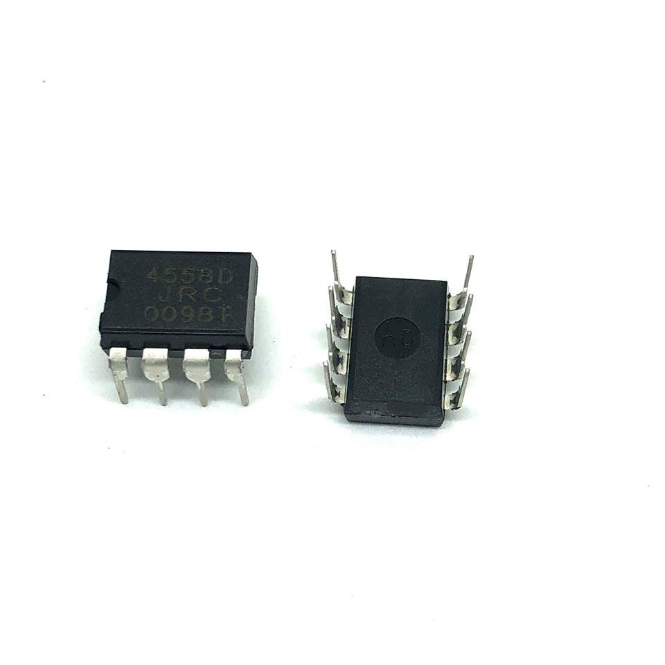 Chíp IC 4558D DIP8 ( CHIP ÂM GIẢI MÃ ÂM THANH)