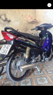 Tem wave alpha R xanh đen crom 2006 - 2021