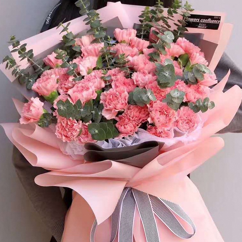 Cuộn giấy gói quà màu trơn 58x58cm tiện dụng