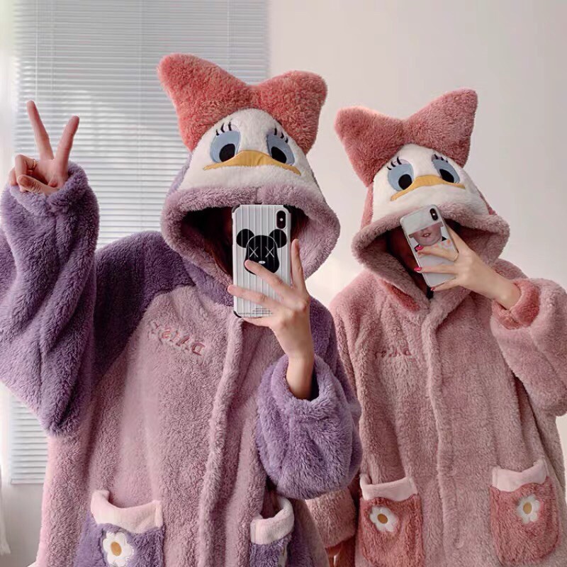 Váy ngủ lông cừu phong cách Hàn Quốc - Sẵn | BigBuy360 - bigbuy360.vn