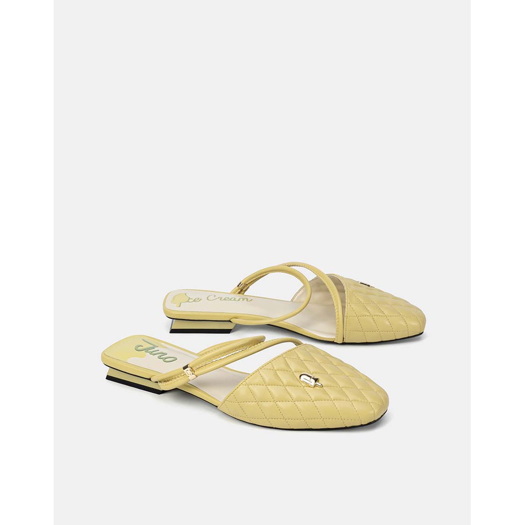 JUNO - Giày Búp Bê Mặt Giày Chần Bông Đính Trang Trí Cây Kem - BB03071 | BigBuy360 - bigbuy360.vn