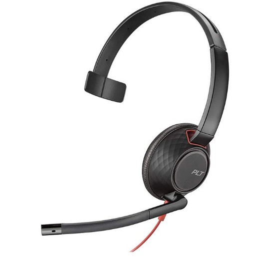 Tai nghe Plantronics Blackwire 5210, C5210, USB-A/ USB-C, WW USB Headset- Hàng Chính Hãng