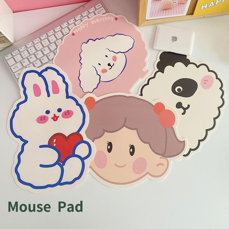 Tấm lót chuột chống trượt họa tiết hoạt hình phong cách Hàn Quốc