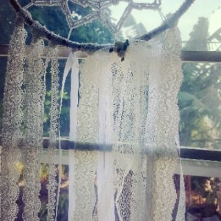 Dream Catcher ren trắng