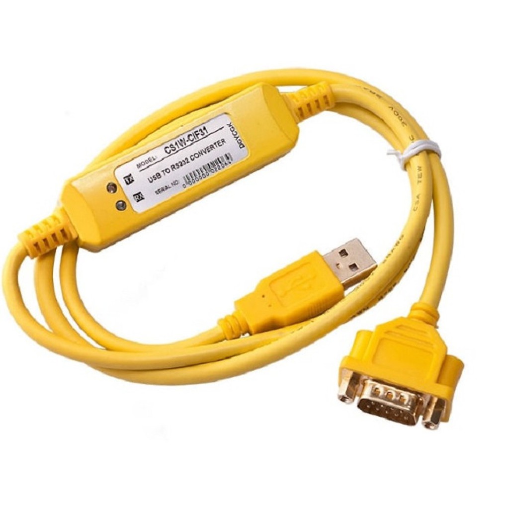 Cáp Lập trình cho PLC CS1W-CIF31 USB to RS232 Converter USB-CIF31 - Hàng chính hãng