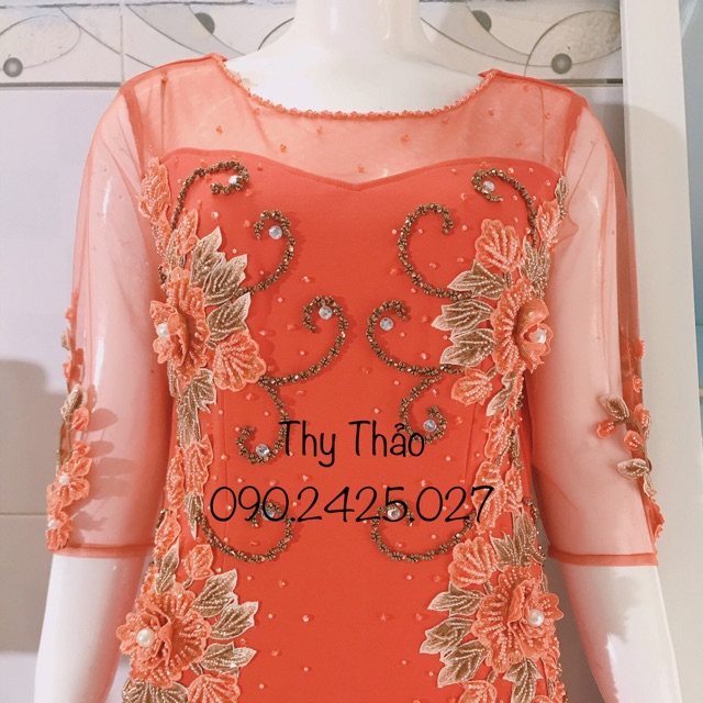 Đầm trung niên nữ thiết kế cao cấp