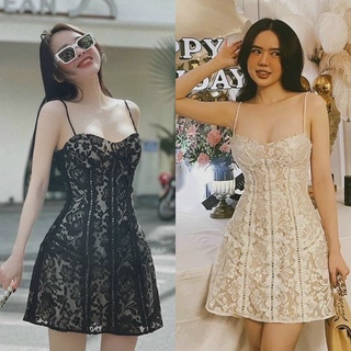 ĐẦM REN HAI DÂY (KÈM VIDEO HÌNH THẬT)