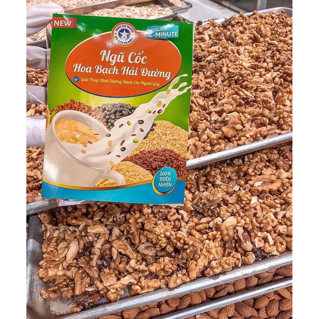 Bột Ngũ Cốc Hoa Bạch Hải Đường - Tăng Cân - Ăn Ngon - Ngủ Ngon | BigBuy360 - bigbuy360.vn