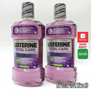 [T5/2022] Nước súc miệng Listerine Total Care 1 lít