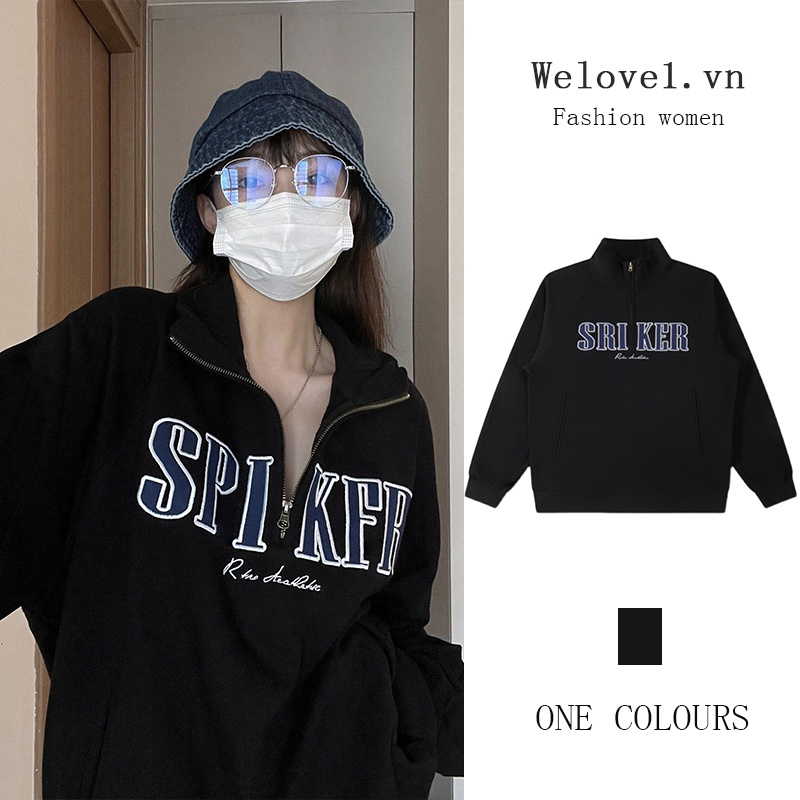 Áo thun polo tay dài cổ bẻ năng động thời trang Hàn Quốc